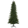 12 Foot Kennedy Fir Slim Artificial Christmas Tree Unlit -Winter Decor Hub a138090