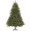 7.5 Foot Slim Balsam Fir Artificial Christmas Tree 800 LED Multi Lights -Winter Decor Hub a141377led