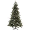 6.5 Foot Frosted Balsam Fir Artificial Christmas Tree Unlit 2 6.5 Foot Frosted Balsam Fir Artificial Christmas Tree Unlit -Winter Decor Hub a141665