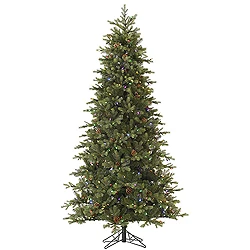 7.5 Foot Rocky Mountain Fir Artificial Christmas Tree 800 LED Multi Lights 3 7.5 Foot Rocky Mountain Fir Artificial Christmas Tree 800 LED Multi Lights