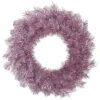 60 Inch Orchid Pink Tinsel Wreath -Winter Decor Hub a147160