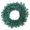 48 Inch Aqua Tinsel Wreath
