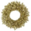 60 Inch Gold And Silver Tinsel Wreath 2 60 Inch Gold And Silver Tinsel Wreath -Winter Decor Hub a147760