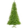 14 Foot Lime Green Tinsel Artificial Halloween Tree Unlit -Winter Decor Hub a147895