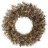 48 Inch Metal Mixed Tinsel Wreath -Winter Decor Hub a149147