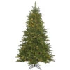 6.5 Foot Durango Spruce Artificial Christmas Tree 600 DuraLit Clear Lights