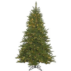 6.5 Foot Durango Spruce Artificial Christmas Tree 600 DuraLit Clear Lights