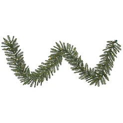 9 Food Durango Spruce Garland 50 LED Warm White Lights