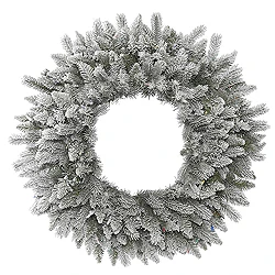 12 Inch Frosted Sable Pine Wreath 3 12 Inch Frosted Sable Pine Wreath