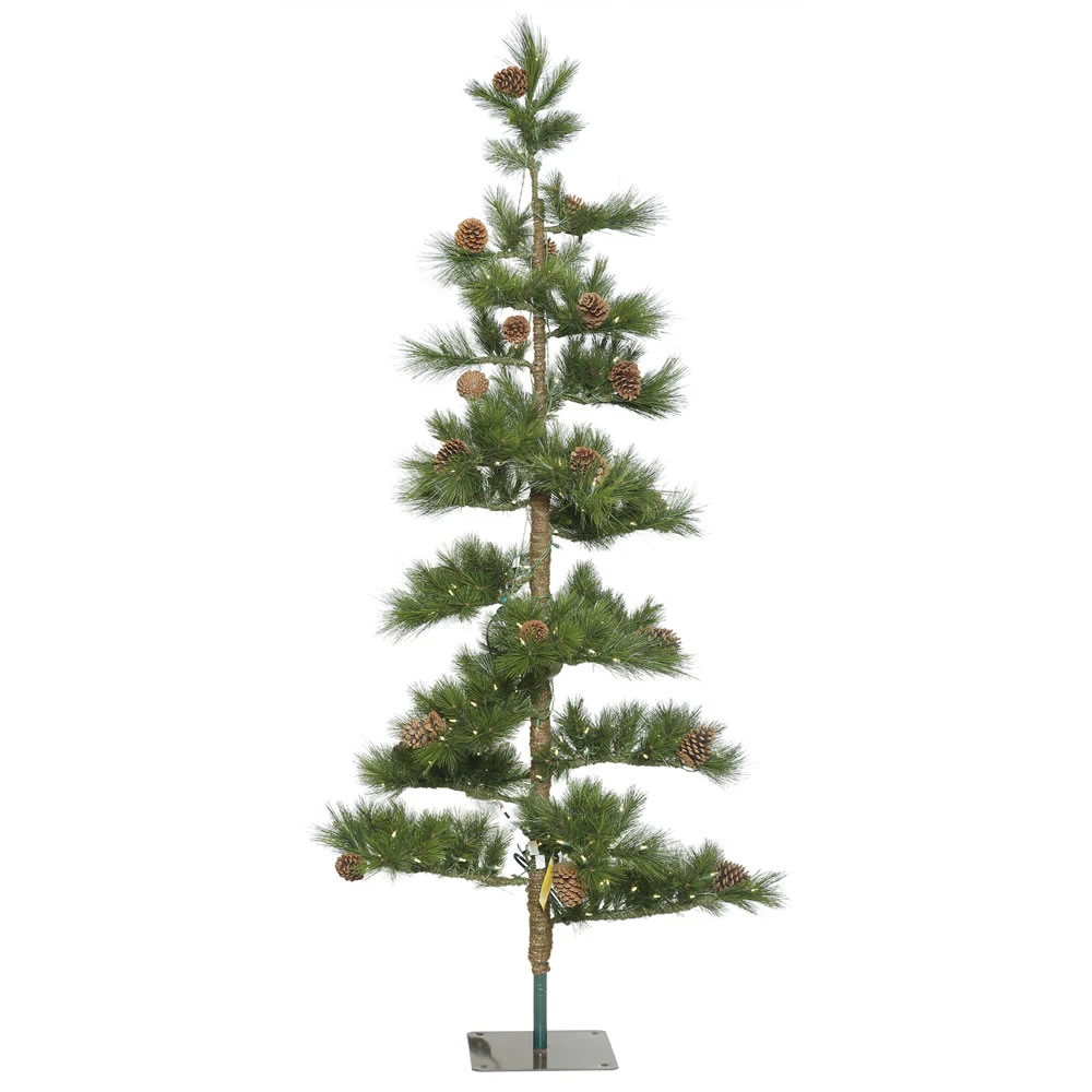 7.5 Foot Mountain Pine Artificial Christmas Tree 250 LED M5 Italian Warm White Mini Lights 3 7.5 Foot Mountain Pine Artificial Christmas Tree 250 LED M5 Italian Warm White Mini Lights