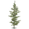 7.5 Foot Crestview Pine Artificial Christmas Tree Unlit 2 7.5 Foot Crestview Pine Artificial Christmas Tree Unlit -Winter Decor Hub a162375