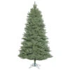 7.5 Foot Slim Colorado Spruce Artificial Christmas Tree Unlit -Winter Decor Hub a164075