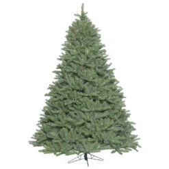 6.5 Foot Colorado Spruce Wide Body Artificial Christmas Tree 850 LED M5 Italian Multi Color Mini Lights