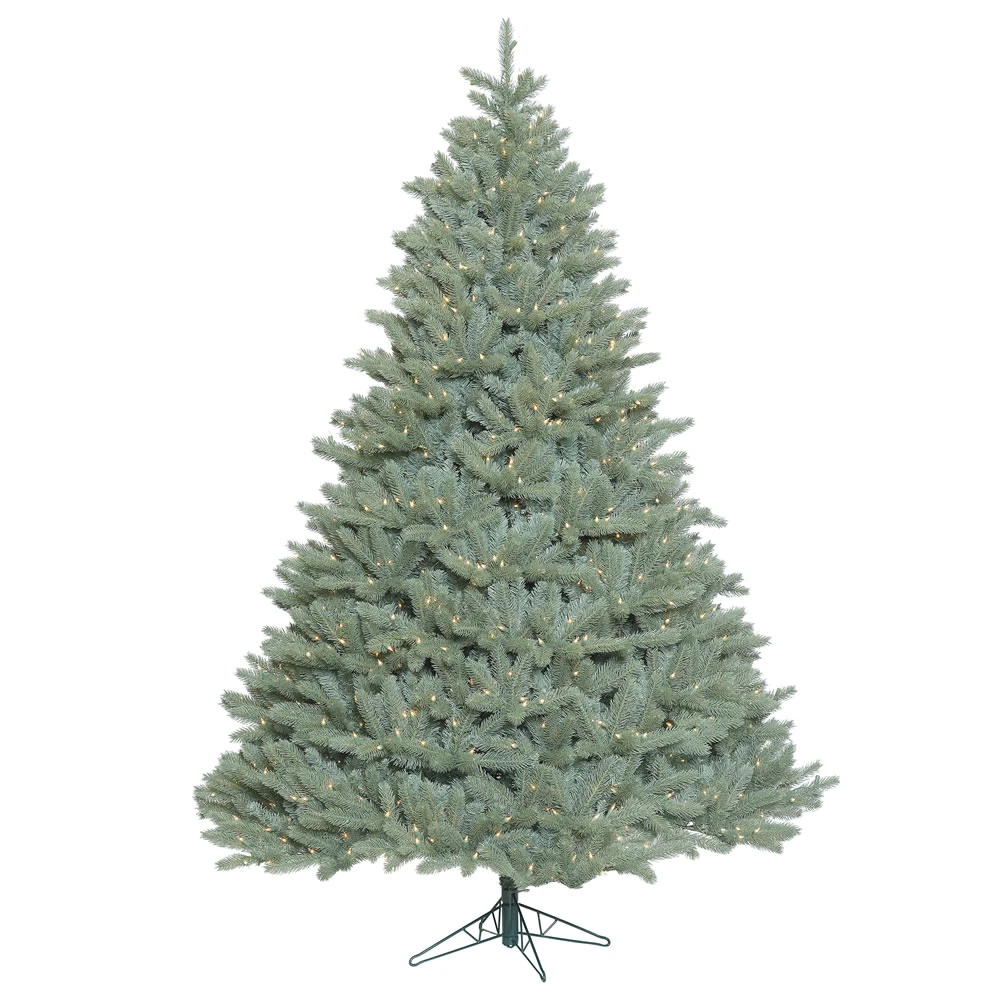 7.5 Foot Colorado Blue Spruce Artificial Christmas Tree With 1250 Clear Lights 3 7.5 Foot Colorado Blue Spruce Artificial Christmas Tree With 1250 Clear Lights