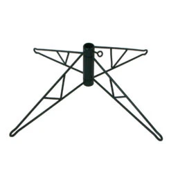 28 Inch Green Folding Metal Artificial Christmas Tree Stand 8 To 9.5 Foot Trees
