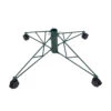 29 Inch Green Rolling Metal Artificial Christmas Tree Stand 8 To 8.5 Foot Trees -Winter Decor Hub a800013