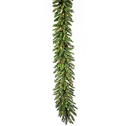 9 Foot Cheyenne Garland 100 LED Warm White Lights 3 9 Foot Cheyenne Garland 100 LED Warm White Lights