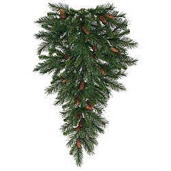 30 Inch Cheyenne Artificial Christmas Teardrop 50 DuraLit Clear Lights 3 30 Inch Cheyenne Artificial Christmas Teardrop 50 DuraLit Clear Lights
