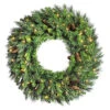 48 Inch Cheyenne Pine Wreath 1 48 Inch Cheyenne Pine Wreath -Winter Decor Hub a801047