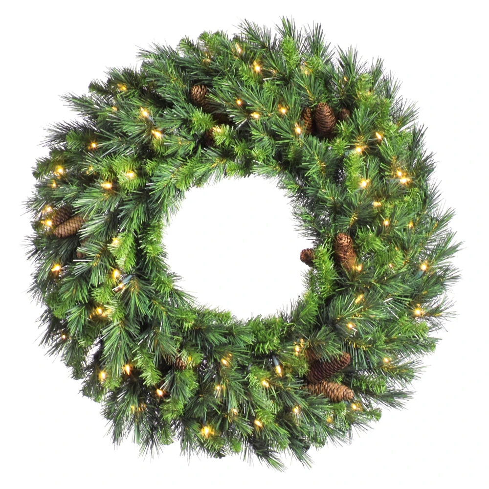 10 Foot Cheyenne Pine Artificial Christmas Wreath 1200 DuraLit LED M5 Italian Warm White Mini Lights 3 10 Foot Cheyenne Pine Artificial Christmas Wreath 1200 DuraLit LED M5 Italian Warm White Mini Lights