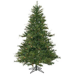 7.5 Foot Mixed Country Pine Artificial Christmas Tree Unlit 3 7.5 Foot Mixed Country Pine Artificial Christmas Tree Unlit