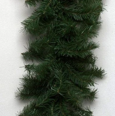 50 Foot Canadian Garland 200 Clear Lights 3 50 Foot Canadian Garland 200 Clear Lights