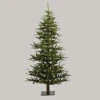 7 Foot Minnesota Half Artificial Christmas Tree 300 DuraLit Clear Lights -Winter Decor Hub a803946