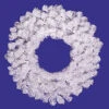 30 Inch Crystal White Wreath -Winter Decor Hub a805830
