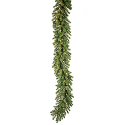 9 Foot Douglas Fir Swag Garland 100 LED Warm White Lights 3 9 Foot Douglas Fir Swag Garland 100 LED Warm White Lights