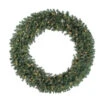 6 Foot Douglas Artificial Christmas Wreath 200 DuraLit Clear Lights -Winter Decor Hub a808872
