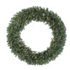 7 Foot Douglas Artificial Christmas Wreath 400 DuraLit Clear Lights -Winter Decor Hub a808884