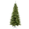 6.5 Foot Camdon Fir Slim Artificial Christmas Tree 450 DuraLit LED M5 Italian Warm White Mini Lights -Winter Decor Hub a860866led
