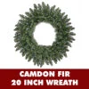 20 Inch Camdon Fir Wreath 2 20 Inch Camdon Fir Wreath -Winter Decor Hub a861021