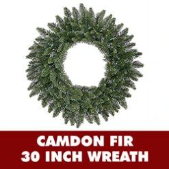 30 Inch Camdon Fir Artificial Christmas Wreath Unlit