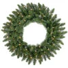 30 Inch Camdon Fir Artificial Christmas Wreath 50 DuraLit Clear Lights 2 30 Inch Camdon Fir Artificial Christmas Wreath 50 DuraLit Clear Lights -Winter Decor Hub a861031