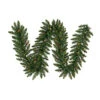 9 Foot Camdon Fir Garland 50 DuraLit Multi Lights -Winter Decor Hub a861107
