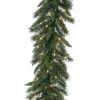50 Foot Imperial Pine Garland 300 Clear Lights -Winter Decor Hub a877212