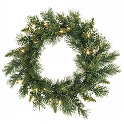30 Inch Imperial Pine Artificial Christmas Wreath 50 LED Warm White Lights 3 30 Inch Imperial Pine Artificial Christmas Wreath 50 LED Warm White Lights
