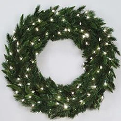 36 Inch Imperial Pine Wreath 100 DuraLit Clear Lights 3 36 Inch Imperial Pine Wreath 100 DuraLit Clear Lights