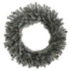 30 Inch Frosted Pistol Pine Wreath -Winter Decor Hub b149330