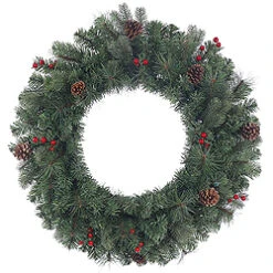 30 Inch Wesley Mixed Pine Wreath