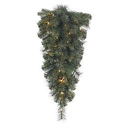 30 Inch Classic Mixed Pine Artificial Christmas Teardrop With 35 Clear Lights 3 30 Inch Classic Mixed Pine Artificial Christmas Teardrop With 35 Clear Lights