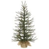 3 Foot Angel Pine Artificial Christmas Tree - 50 LED M5 Italian Warm White Lights -Winter Decor Hub b165036led