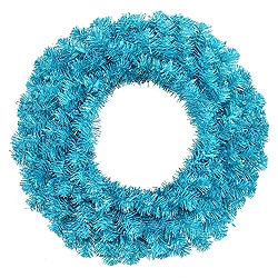 30 Inch Sky Blue Wreath 70 Teal Lights 3 30 Inch Sky Blue Wreath 70 Teal Lights