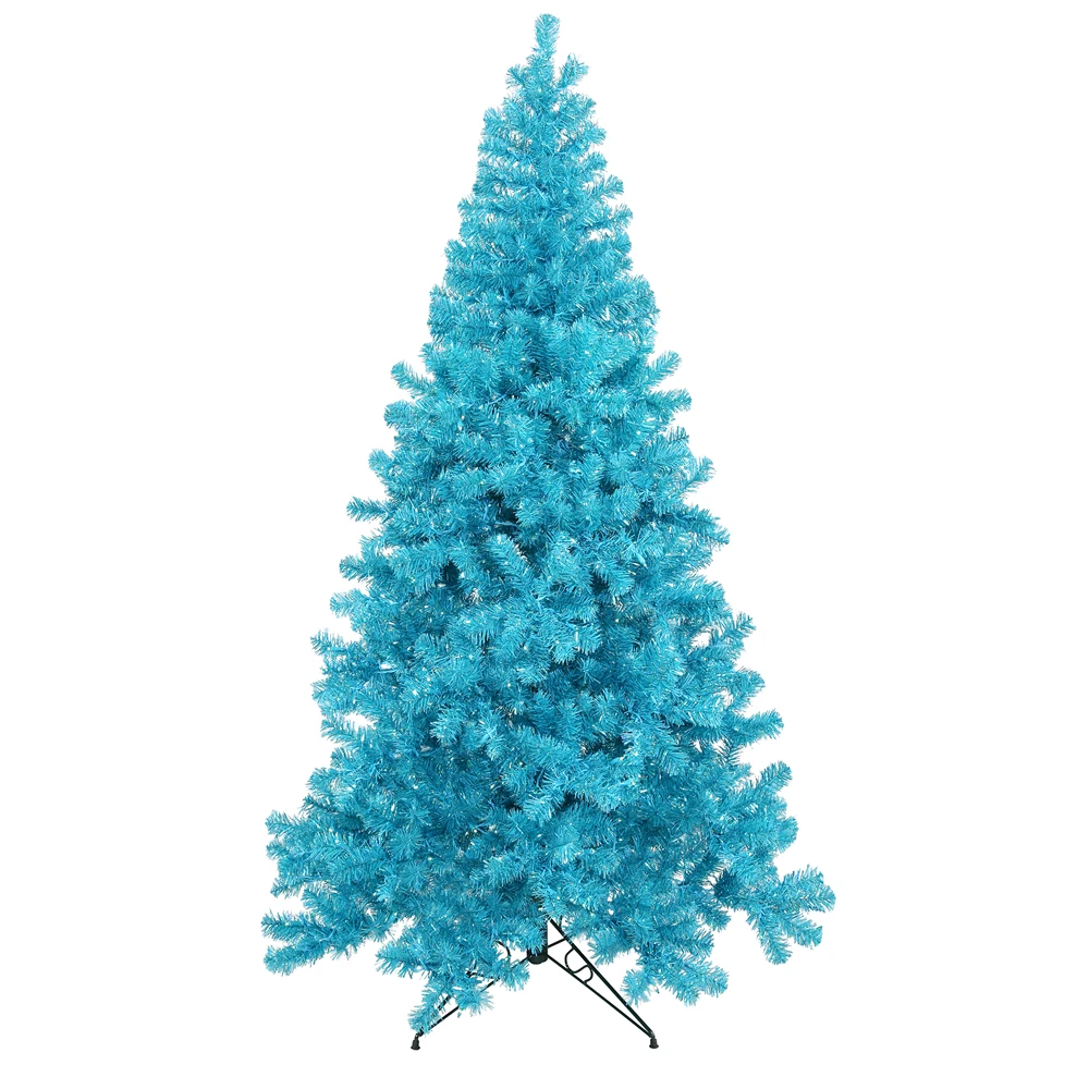 7 Foot Sky Blue Artificial Christmas Tree 500 DuraLit Incandescent Teal Mini Lights 3 7 Foot Sky Blue Artificial Christmas Tree 500 DuraLit Incandescent Teal Mini Lights
