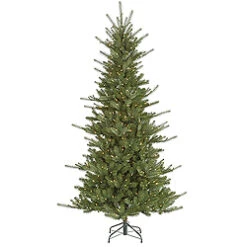 6.5 Foot Medium Colorado Spruce Artificial Christmas Tree 500 DuraLit Clear Lights
