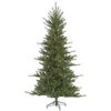 7.5 Foot Medium Colorado Spruce Artificial Christmas Tree 680 LED Multi Lights -Winter Decor Hub d123477led