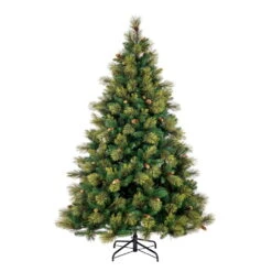7.5 Foot Emerald Mixed Fir Artificial Christmas Tree Unlit
