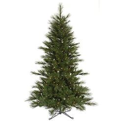 7.5 Foot Scotch Pine Artificial Christmas Tree 450 DuraLit Clear Lights