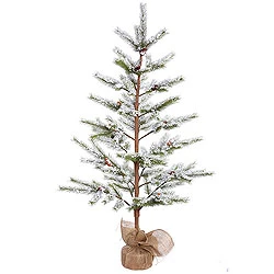 5 Foot Flocked Desert Pine Artificial Christmas Tree Unlit 3 5 Foot Flocked Desert Pine Artificial Christmas Tree Unlit